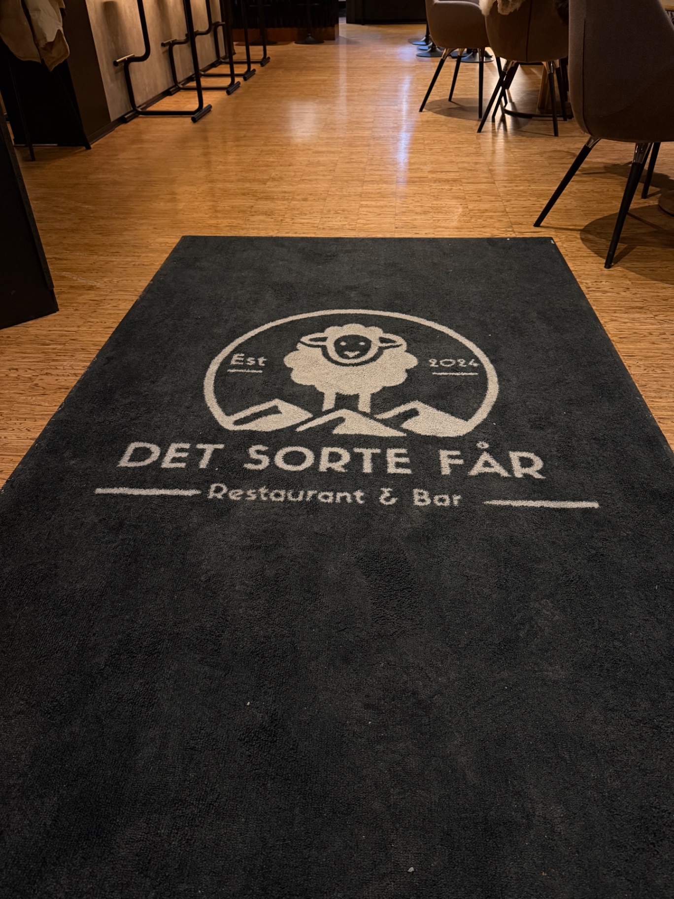Inngangsmatte med logo